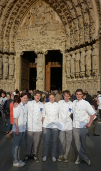 Vive l'Europe : des étudiants en boulangerie patisserie venus d'Allemagne