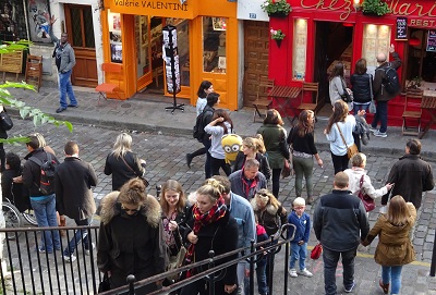 La butte Montmartre au 16e siécle