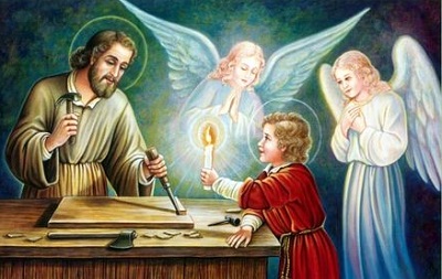 Jésus était charpentier dans l'entreprise familiale de son père adoptif Joseph de Nazareth, il croissait en grâce et majesté.