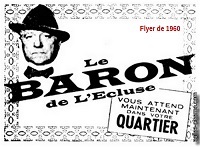 Le Baron de l'Ecluse, film avec Gabin. 1960.