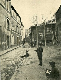 Maquis de Montmartre avant Haussman, 1903