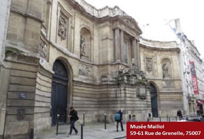 Façade du musée Maillol