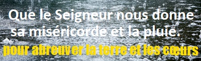 Prière pour la pluie