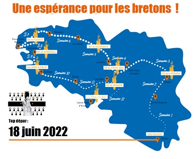 le tour de la Bretagne, le 18 juin 2022, Troménie, Breizh